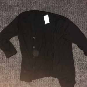 NWT Black H&M Cardigan — Sz Large